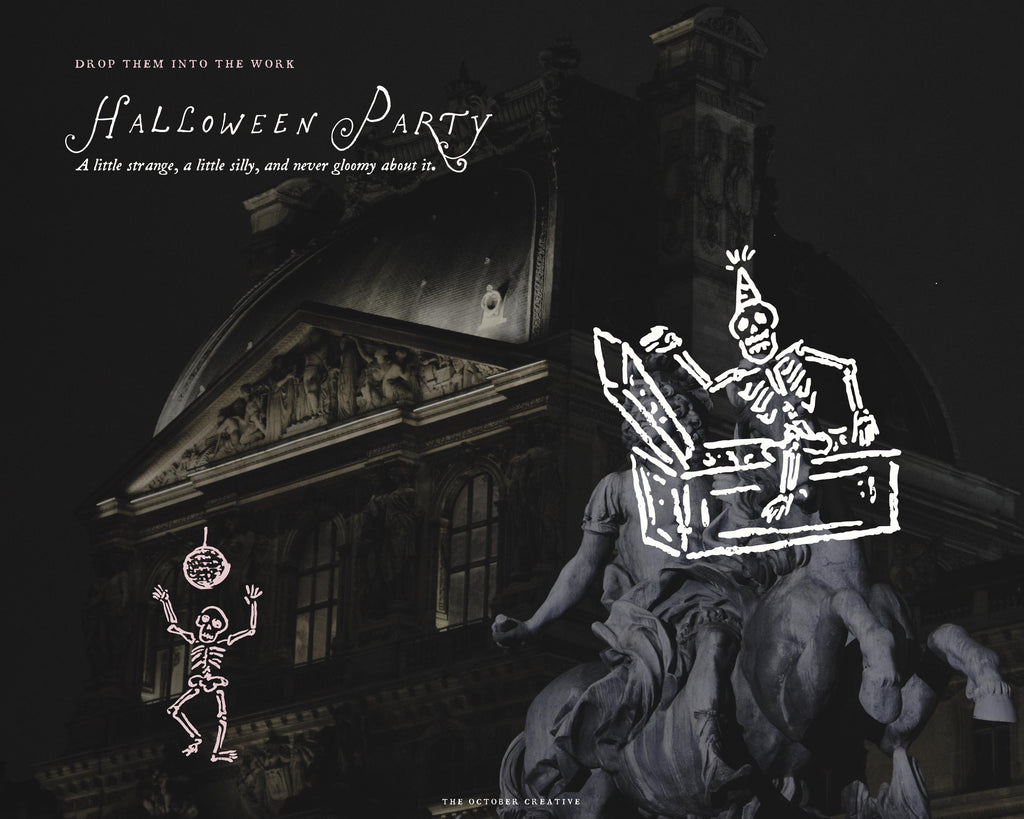 Halloween Party Doodle Pack, preview 9