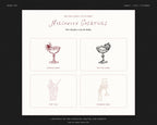 Halloween Cocktails Doodle Pack, preview 16