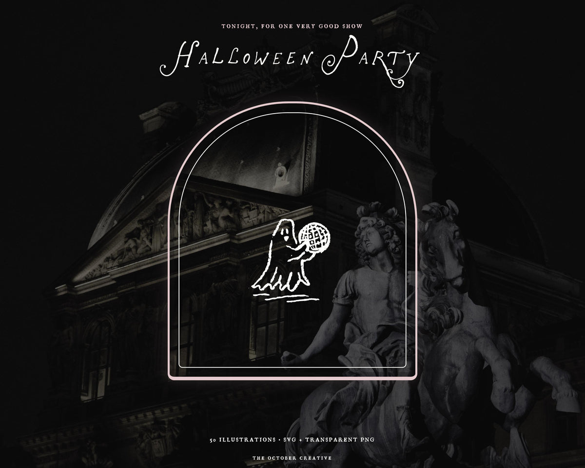 Halloween Party Doodle Pack, preview 17