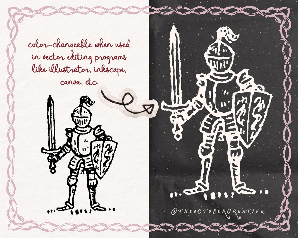 Fairytale Doodle Pack, preview 3