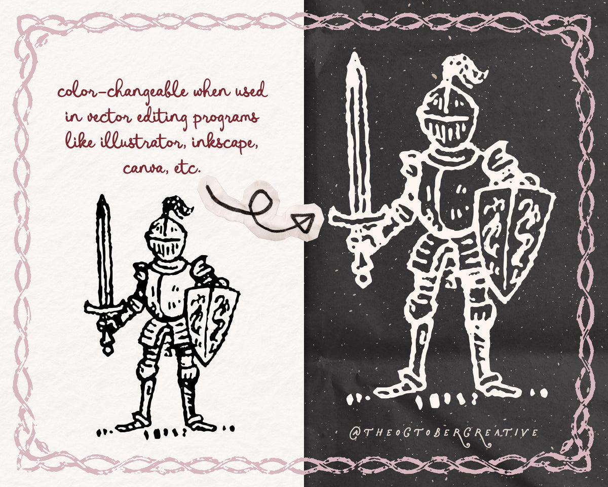 Fairytale Doodle Pack, preview 3
