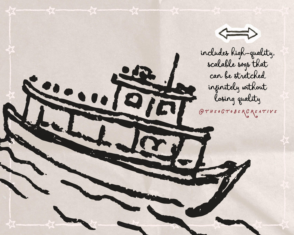 Lake Life Doodle Pack, preview 4