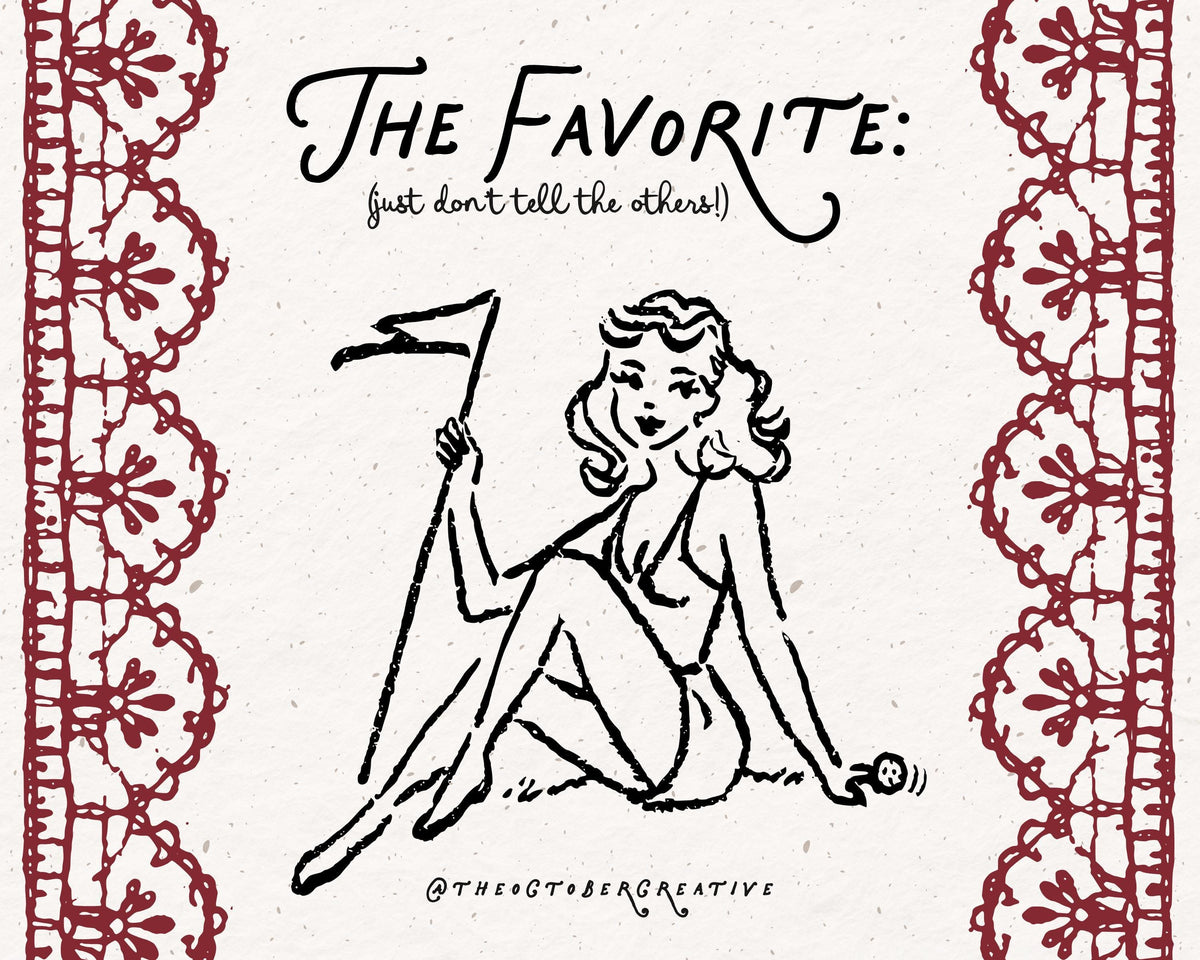 Golf Girlies Doodle Pack, preview 6