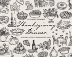 Thanksgiving Doodle Pack, preview 1