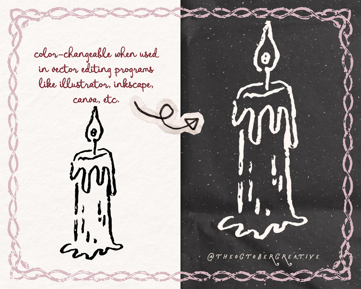 Witchy Doodle Pack, preview 2