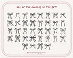 Bows Doodle Pack, preview 4