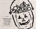 Classic Halloween Doodle Pack, preview 4