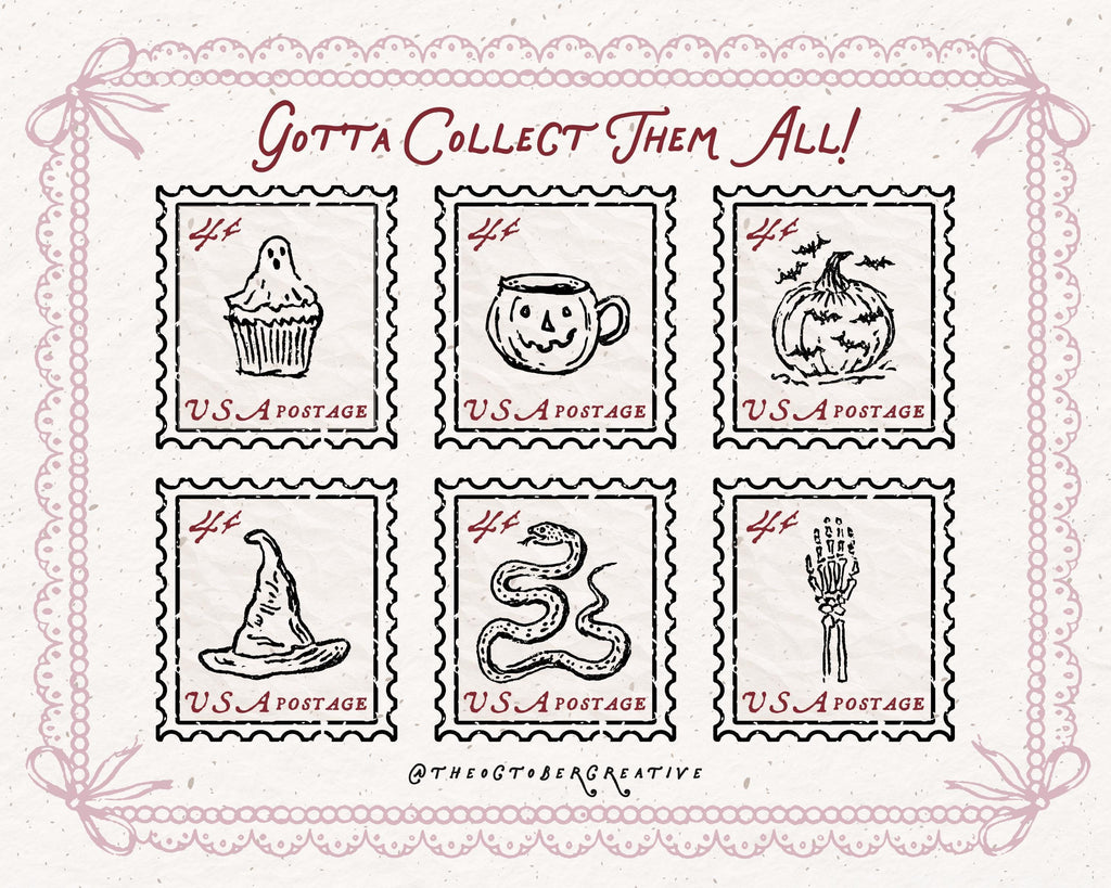 Classic Halloween Doodle Pack, preview 7