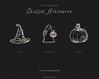 Classic Halloween Doodle Pack, preview 9