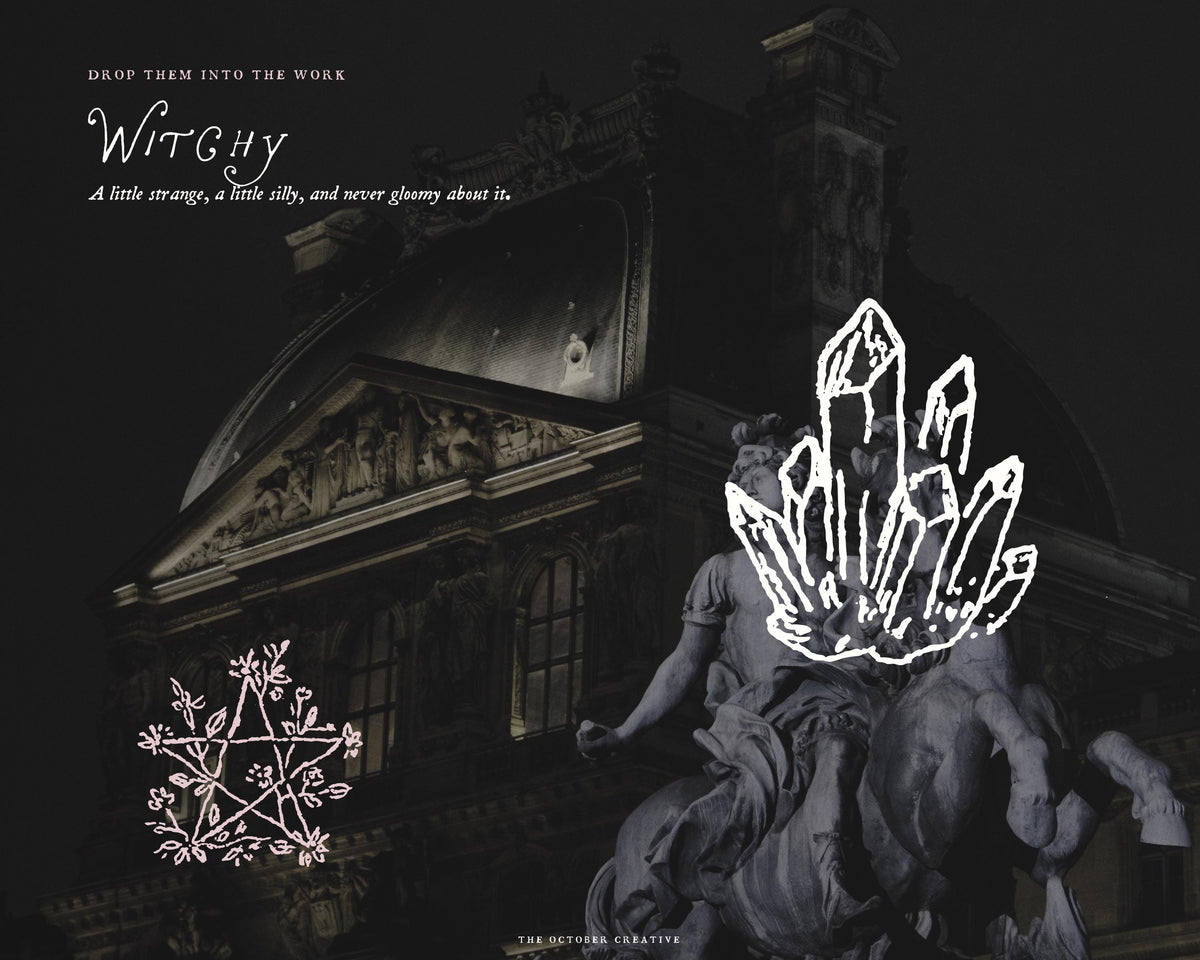 Witchy Doodle Pack, preview 9