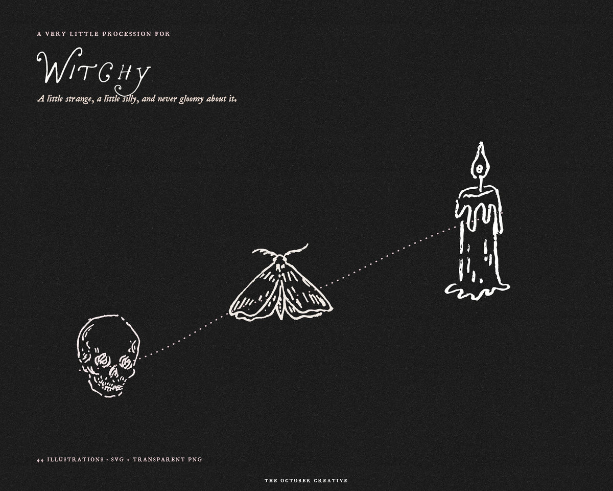 Witchy Doodle Pack, preview 19