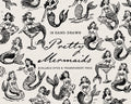 Mermaids Doodle Pack, preview 1