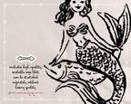 Mermaids Doodle Pack, preview 3