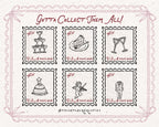 Elegant Wedding Doodle Pack, preview 4