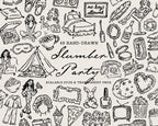 Slumber Party Doodle Pack, preview 1