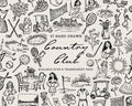 Country Club Doodle Pack, preview 1