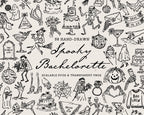 Spooky Bachelorette Doodle Pack, preview 1