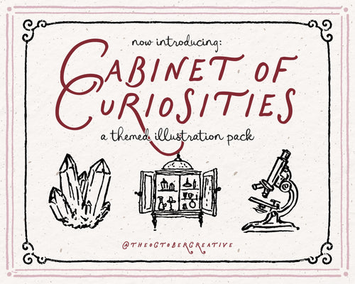 Cabinet of Curiosities Doodle Pack, preview 2
