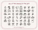 Soft Girl Spring Doodle Pack, preview 4