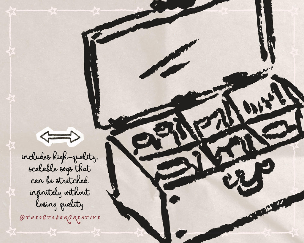 Cabinet of Curiosities Doodle Pack, preview 4