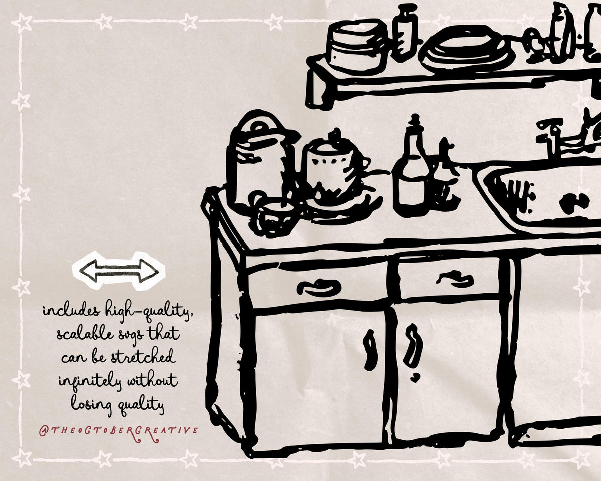 Sunday Reset Doodle Pack, preview 3