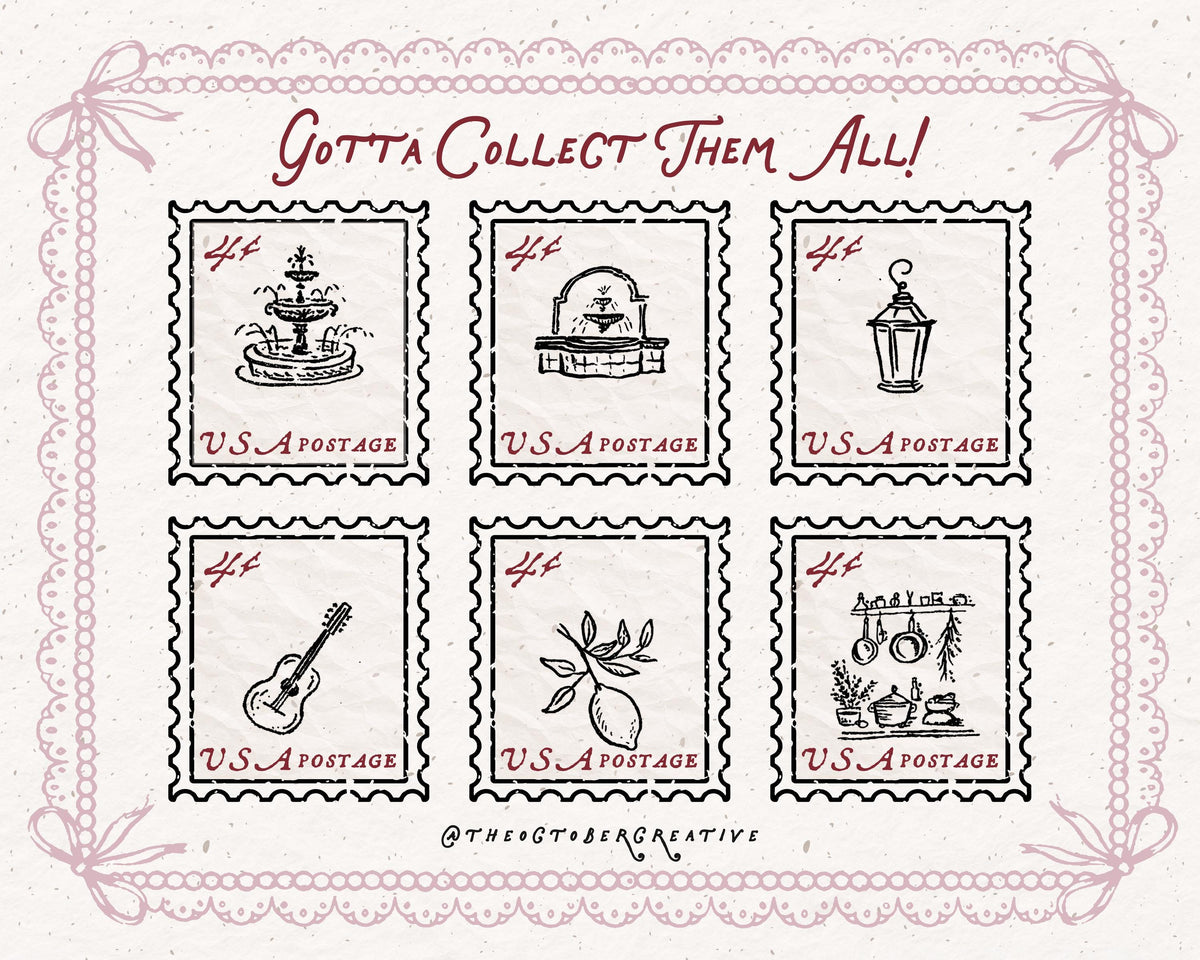 Spanish Courtyard Doodle Pack, preview 6