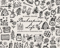 Beekeeping Doodle Pack, preview 1