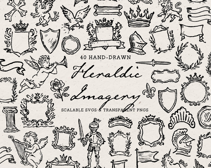 Heraldry Doodle Pack