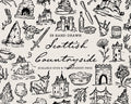 Scottish Countryside Doodle Pack, preview 1