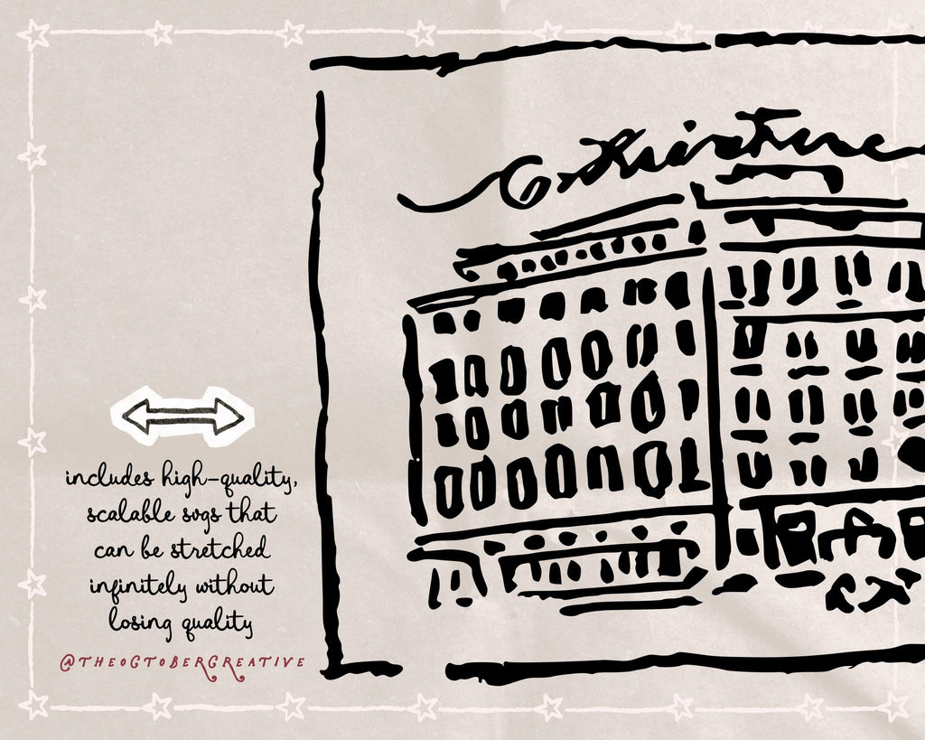 Luxury Hotel Doodle Pack, preview 3