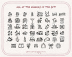 European Summer Doodle Pack, preview 4