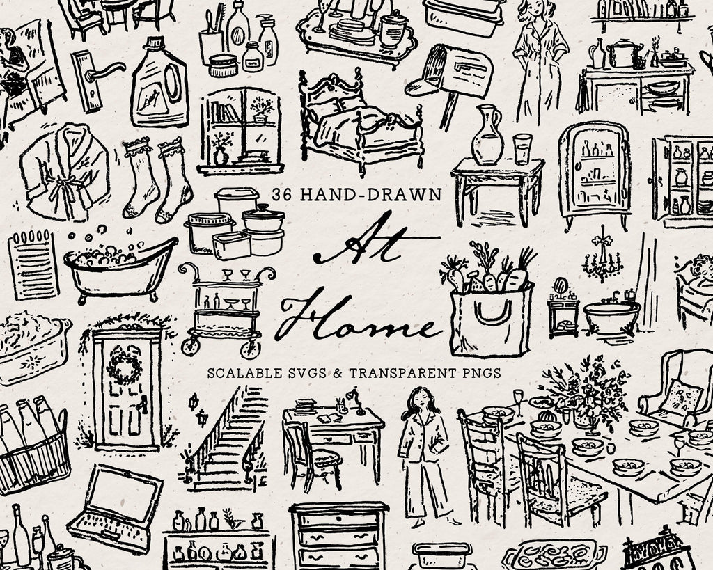At Home Doodle Pack, preview 1
