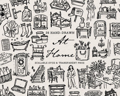 At Home Doodle Pack, preview 1