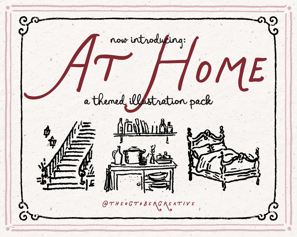 At Home Doodle Pack, preview 2