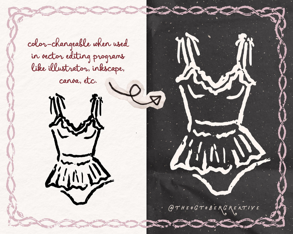 Boudoir Doodle Pack, preview 3