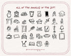Bedtime Routine Doodle Pack, preview 5