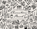 Charcuterie Doodle Pack, preview 1