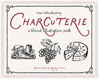 Charcuterie Doodle Pack, preview 2