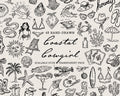 Coastal Cowgirl Doodle Pack, preview 1