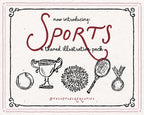 Sports Doodle Pack, preview 2