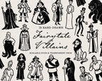 Fairytale Villains Doodle Pack, preview 1
