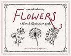 Flowers Doodle Pack, preview 2