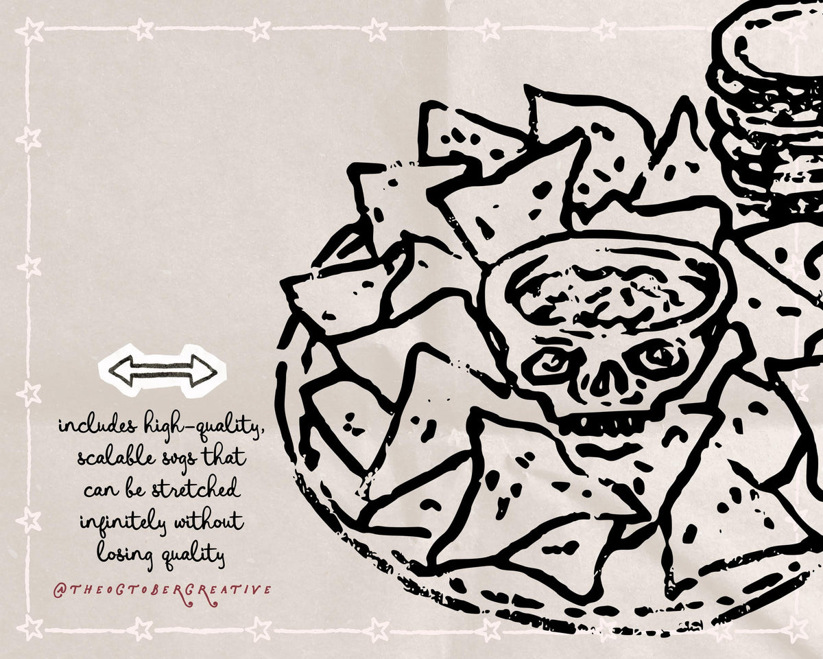 Halloween Party Doodle Pack, preview 3