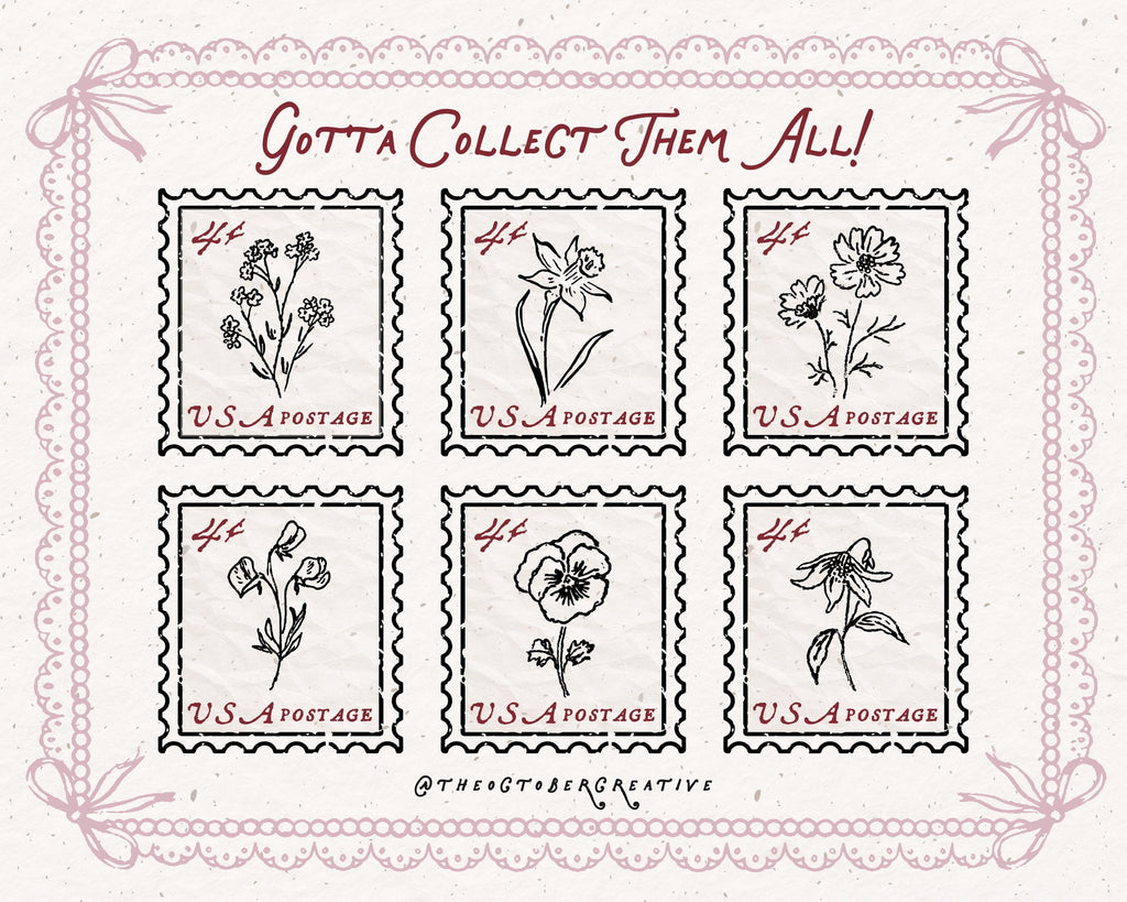 Flowers Doodle Pack, preview 7