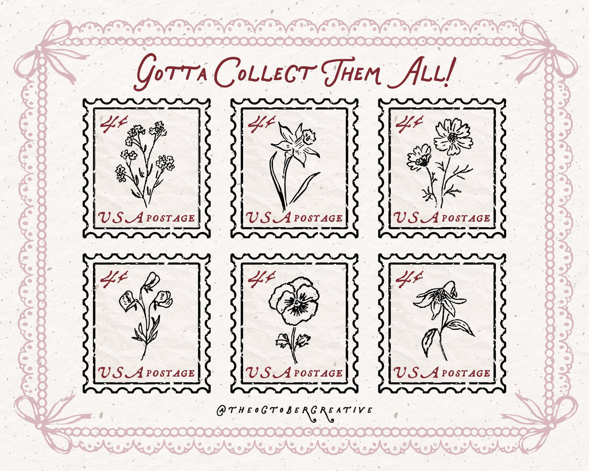 Flowers Doodle Pack, preview 7