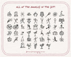 Halloween Party Doodle Pack, preview 4