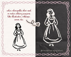 Fairytale Princesses Doodle Pack, preview 3