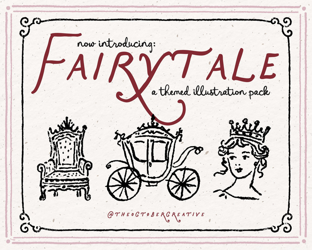 Fairytale Doodle Pack, preview 2