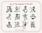 Golf Girlies Doodle Pack, preview 5