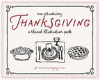 Thanksgiving Doodle Pack, preview 2